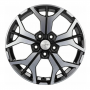 Легковой диск Khomen Wheels KHW1715 7x17 5x114,3 ET39 60,1 Black-FP